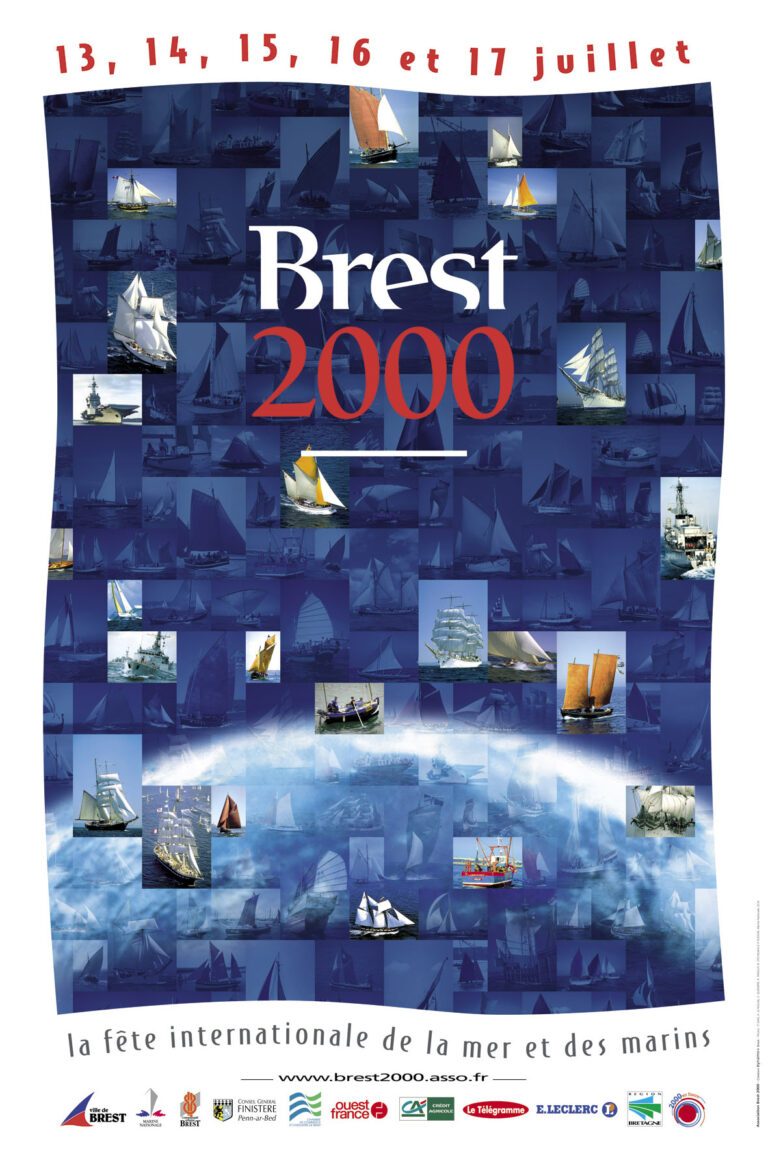 3-Affiche officielle BREST 2000